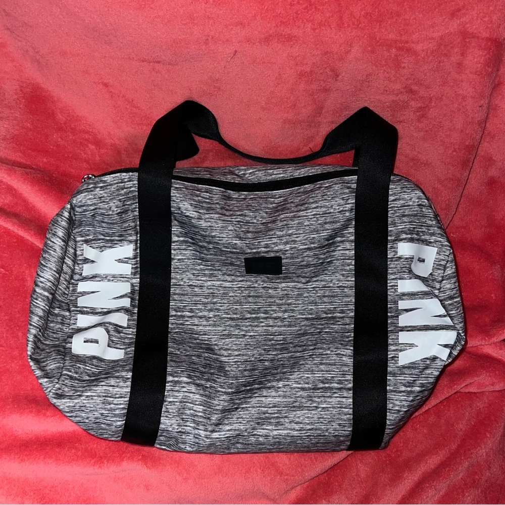 PINK small duffle bag